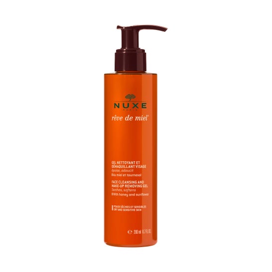 Gel de limpeza Nuxe Rì »ve de Miel 200ml