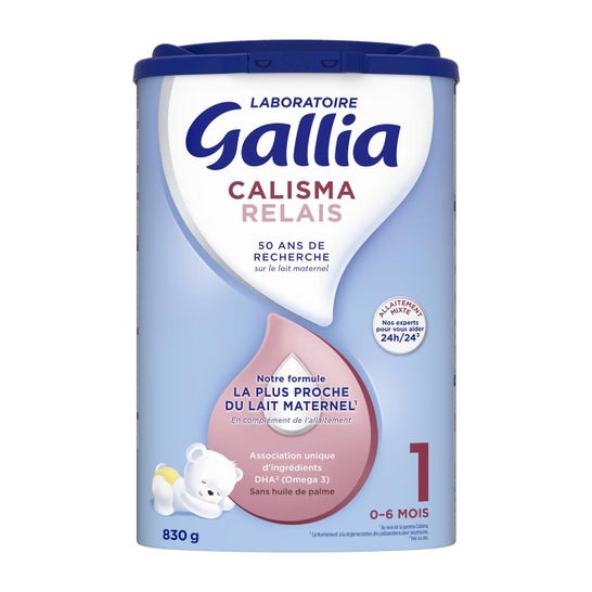Gallia Calisma Relais Leite Bebê 1 0-6M 830g