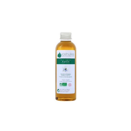 Voshuiles Óleo Vegetal Orgânico de Nigella 250ml