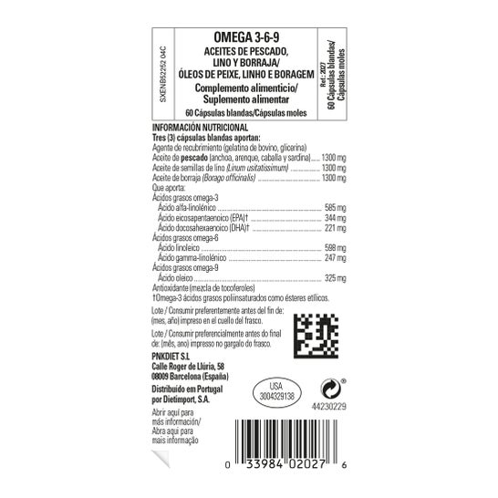 Solgar Omega 3-6-9 60caps