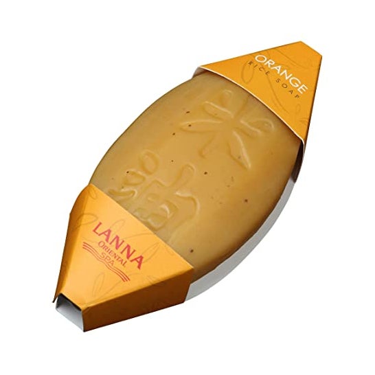 Lanna Oriental Spa Sabonete de Arroz Laranja 100g