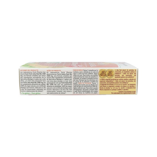 Forte Pharma Forté Royal Jelly Bio 2500mg 20 Ampolas