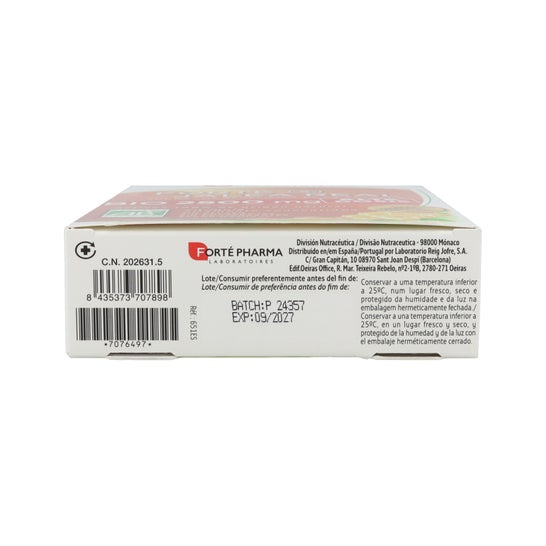 Forte Pharma Forté Royal Jelly Bio 2500mg 20 Ampolas