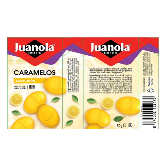 Juanola Rebuçados de Limão 50 g