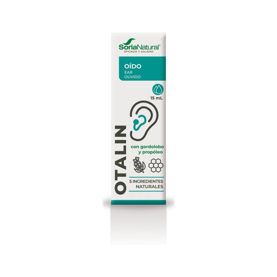 Soria Otalina Natural Gotas Orelha de Otalina com Própolis 15ml