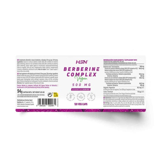 HSN Berberina Complex 500mg 120vcaps