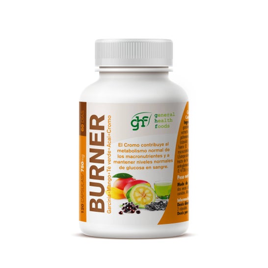 Queimador GHF 750mg 120caps