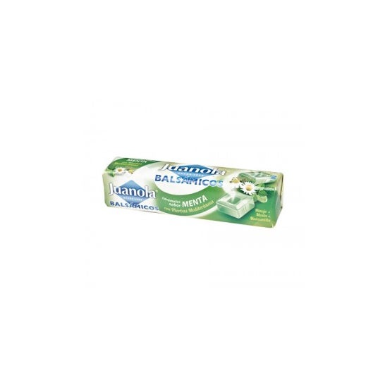 Juanola™ rebuçados balsâmicos sabor menta e plantas medicinais 30g