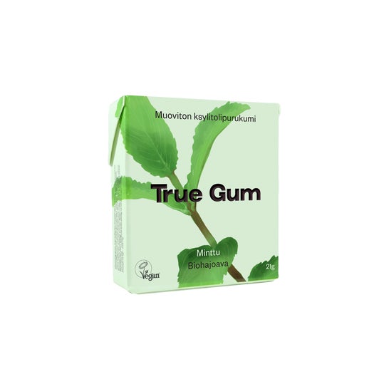 True Gum Goma de Menta Sem Plástico Bio 20g