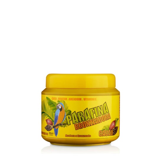 Real Natura Parafina Brozeadora Acelera o Bronzeado Cacau 200ml