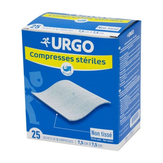 Urgo Compresa Estéril 7,5x7,5cm 2x25uds
