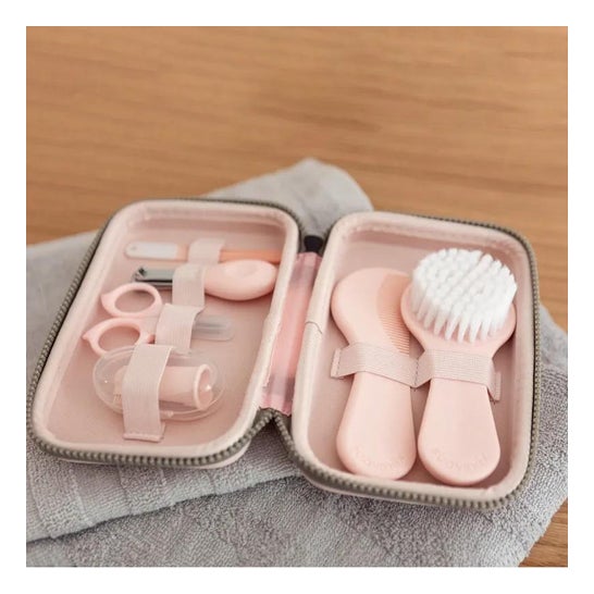 Suavinex Hygge Baby Care Essentials Set Toiletries Pink 6uts Suavinex Hygge Baby Care Essentials Set Toiletries Pink 6uts