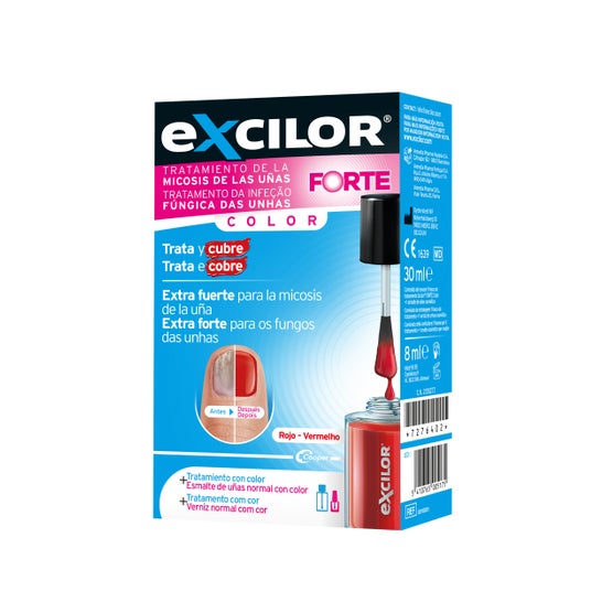 Excilor Forte Color Tratamento do Fungos das Unhas Red 30ml