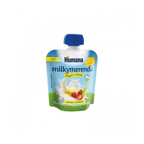 Humana Milkymerienda Fresa Banana 100g