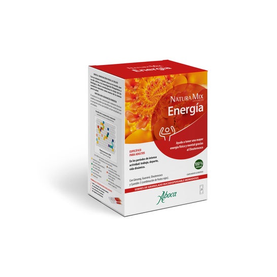 Aboca Naturaterapia Linea Tono Energia Natura Mix Advanced Mente 10 Ampollas