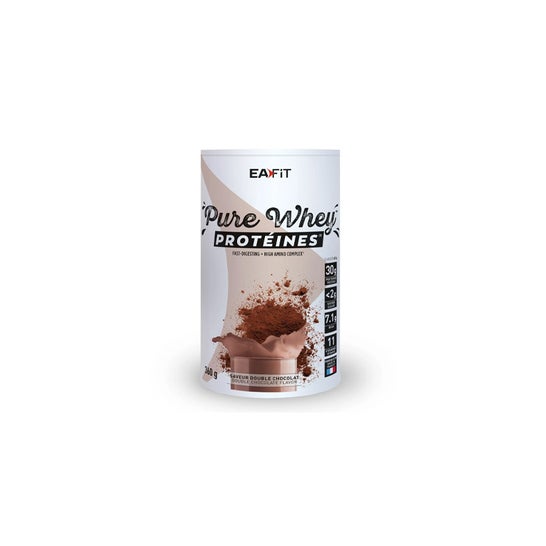 Eafit Pure Whey Proteína Chocolate Duplo 360g