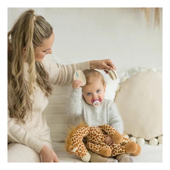 Baboo Set Escova + Pente +0M 2 Unidades Baboo Set Escova + Pente +0M 2 Unidades