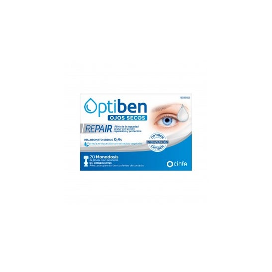Optiben Dry Eye Repair 20 Dose única