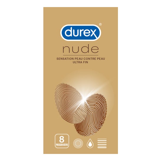 Preservativos Durex Nude Box de 8