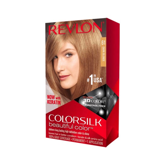 Revlon Colorsilk 61 Kit Cor de Cabelo Louro Escuro