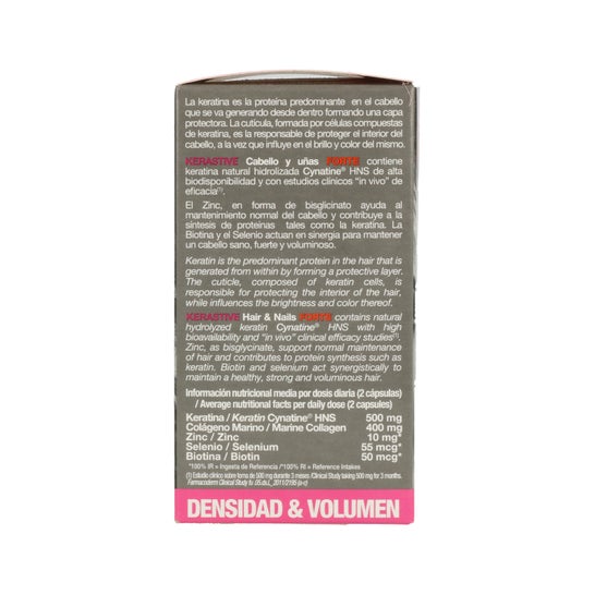 Kerastive Forte Cabelo E Unhas 60 Cápsulas
