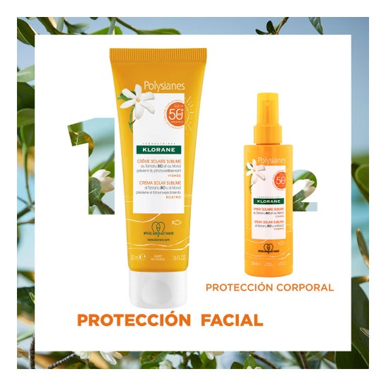 Klorane Polysianes Sublime Sun Cream SPF50+ 50ml