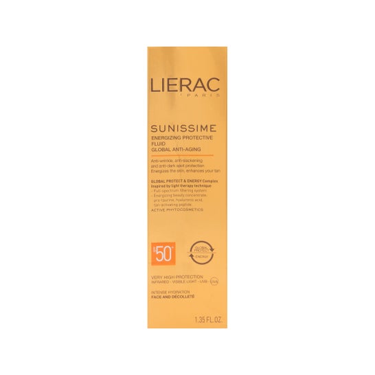 Lierac Sunissime fluido de Proteção Facial SPF50+ 40ml