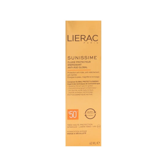 Lierac Sunissime fluido de Proteção Facial SPF50+ 40ml