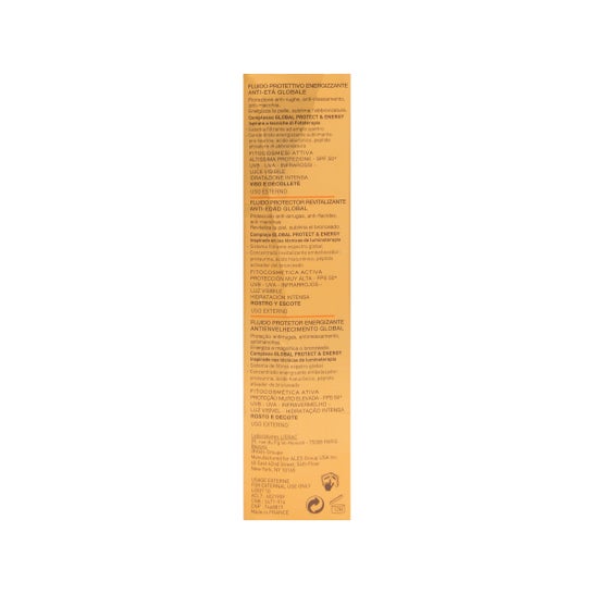 Lierac Sunissime fluido de Proteção Facial SPF50+ 40ml