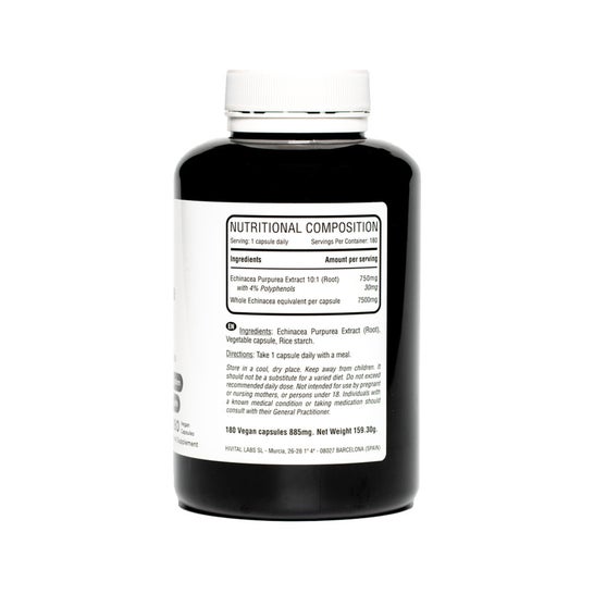 Hivital Foods Equinacea 7500mg 180caps