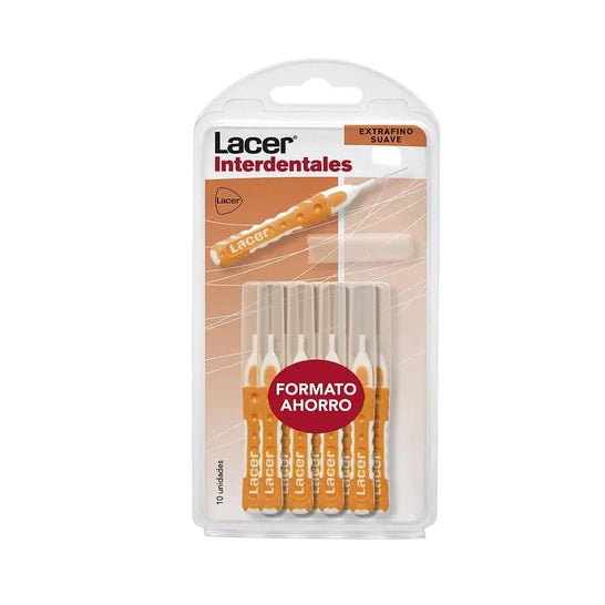 Lacer Interdental extrafina 10uds lisos macios Lacer Interdental extrafina 10uds lisos macios