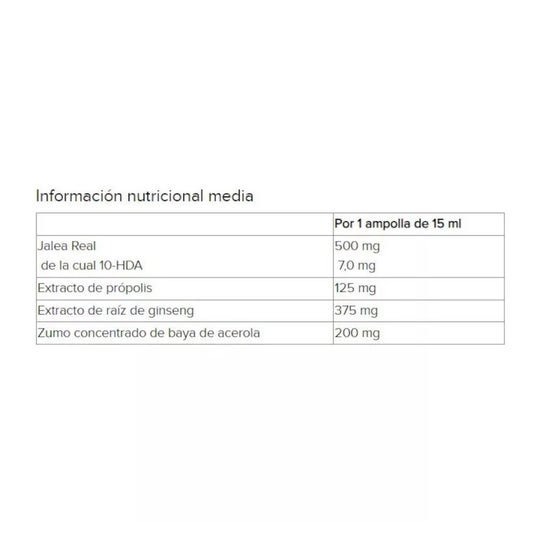 Arkoreal Geleia Real + Ginseng 20 ampolas