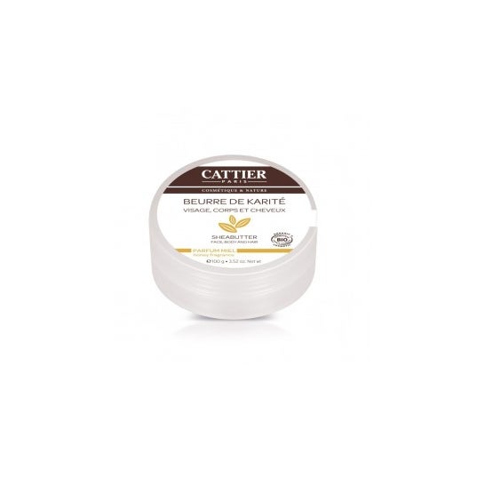 Manteiga de karité Cattier manteiga de karité com sabor a manteiga de karité 100 g