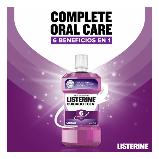 Listerine Total Care Mint Mint Flavour 2X1000ml