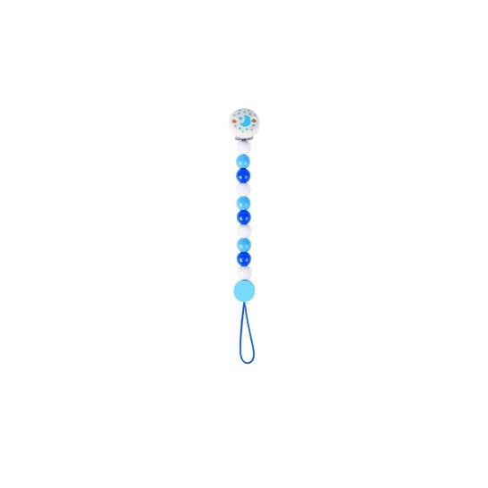 Corrente de pérola azul Heimess para chupeta 1ud
