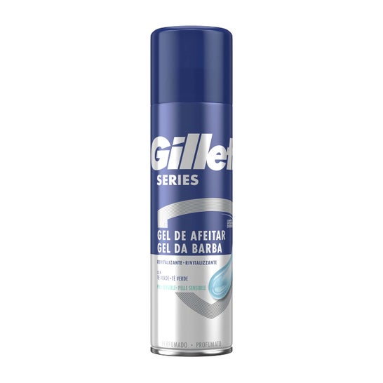 Gillette Series Gel Barbear Pele Sensível Chá Verde 200ml