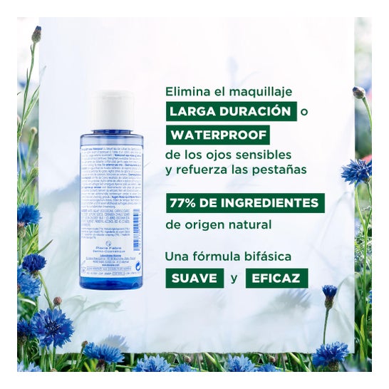 Klorane desmaquilhante ocular com calmante flor de milho 100ml