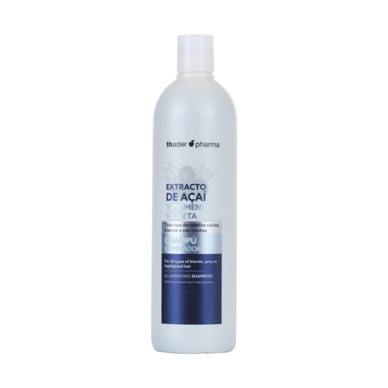 Thader Pharma Champô Iluminador Extrato de Açaí e Pigmento Violeta 750 ml