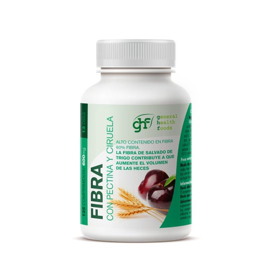 Fibra GHF com ameixa 600mg 125comp
