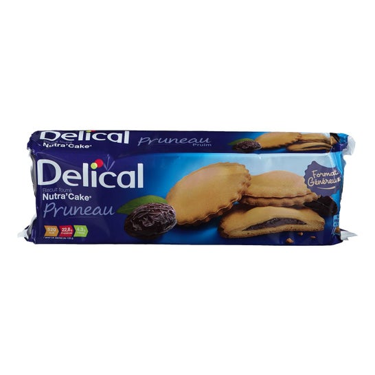 Biscoito de Ameixa Delical Nutra'Cake Biscuit 3/135G