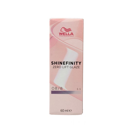 Wella Shinefinity Tinte Zero Lift Glaze Color 08/8 90ml