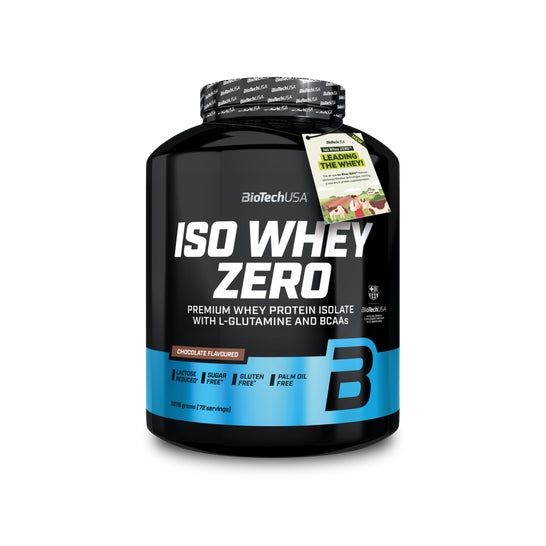 Biotech USA Iso Whey Zero Proteína Chocolate 1,8 kg