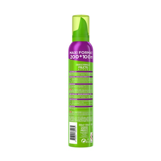 Espuma Hidratante Perfeita Estilo Fructis Garnier 300ml