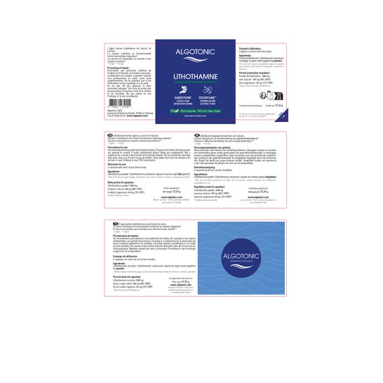 Algotonic Lithothamne 120 Pérolas