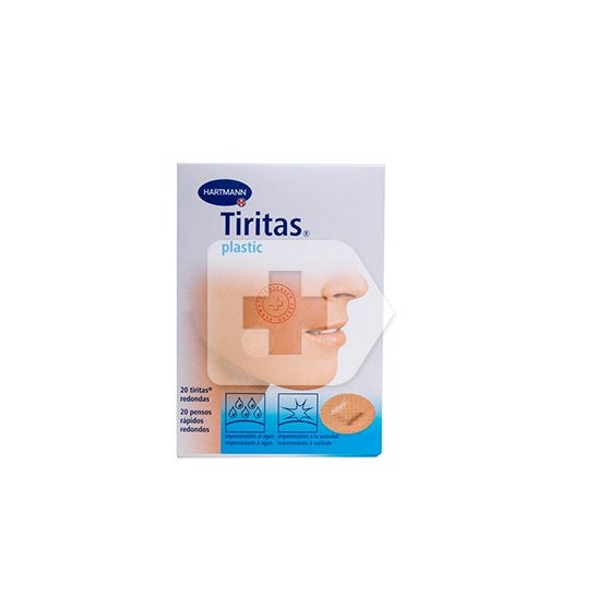 Band-Aids Redondos em Plástico 20uds