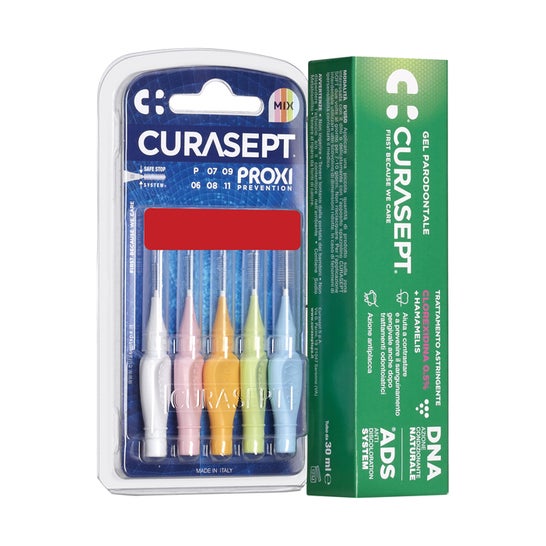 Curasept Pack Mix Proxi Prevención + DNA Gel Periodontal 30ml