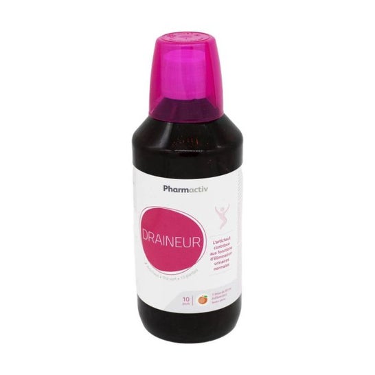Pharmactiv Draineur Peche 500ml