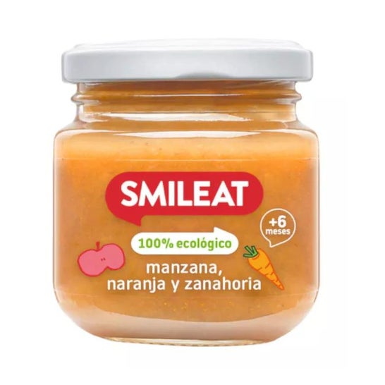 Smileat De Maçã E Laranja Orgânica