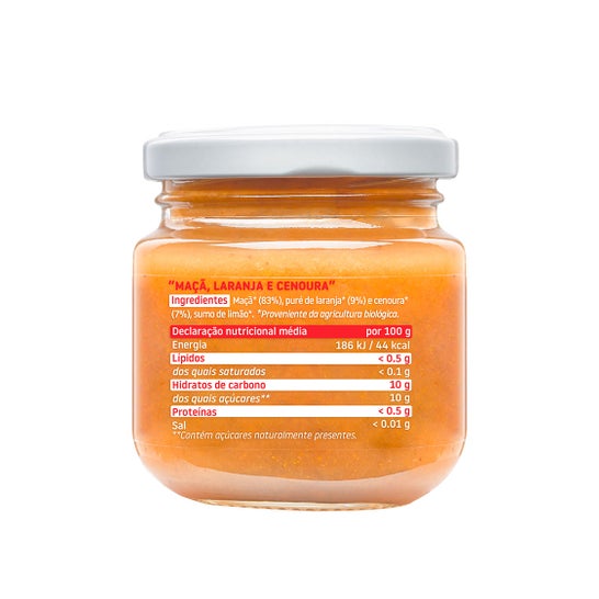 Smileat De Maçã E Laranja Orgânica