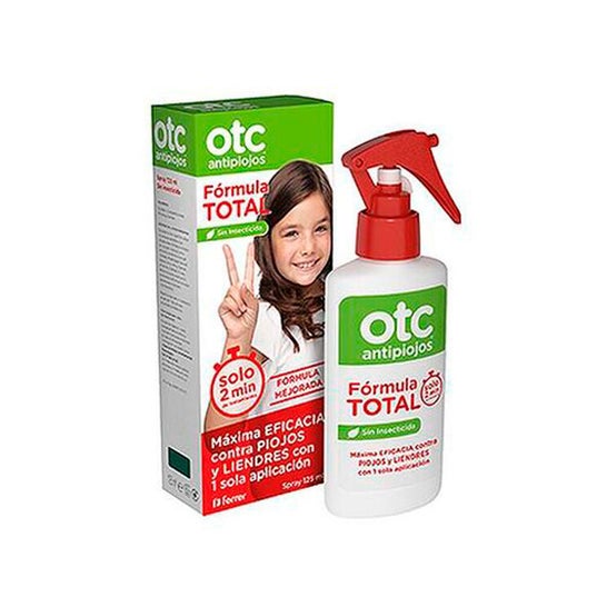 OTC Anti-Lice Total Fórmula 2 minutos Spray 125ml